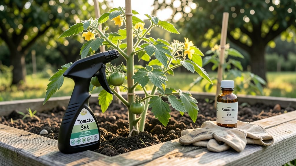 Tomato Set Spray Recipe: Sturdy Stems and Heavy Fruit Support